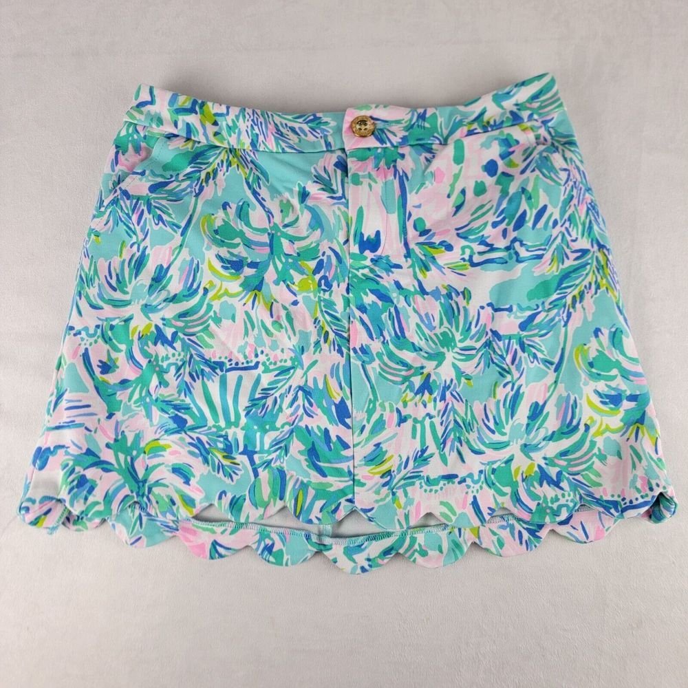 Lilly Pulitzer Multicolor Floral Skort
